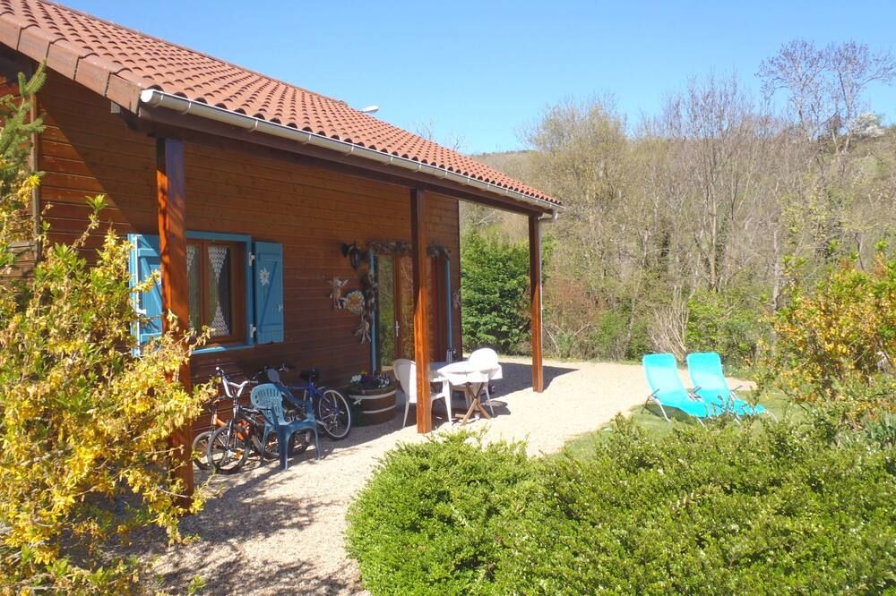 Les Chalets De La Vigne Grande - Saint-Floret - Patio