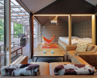 Onsen Glamping Shimablue - Nakanojo - Schlafzimmer