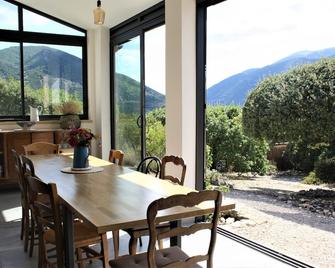 Villa with pool and views of Mont Ventoux - Mollans-sur-Ouvèze - Comedor
