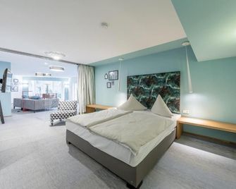 Hotel Schöne Aussicht - Frankfurt am Main - Slaapkamer