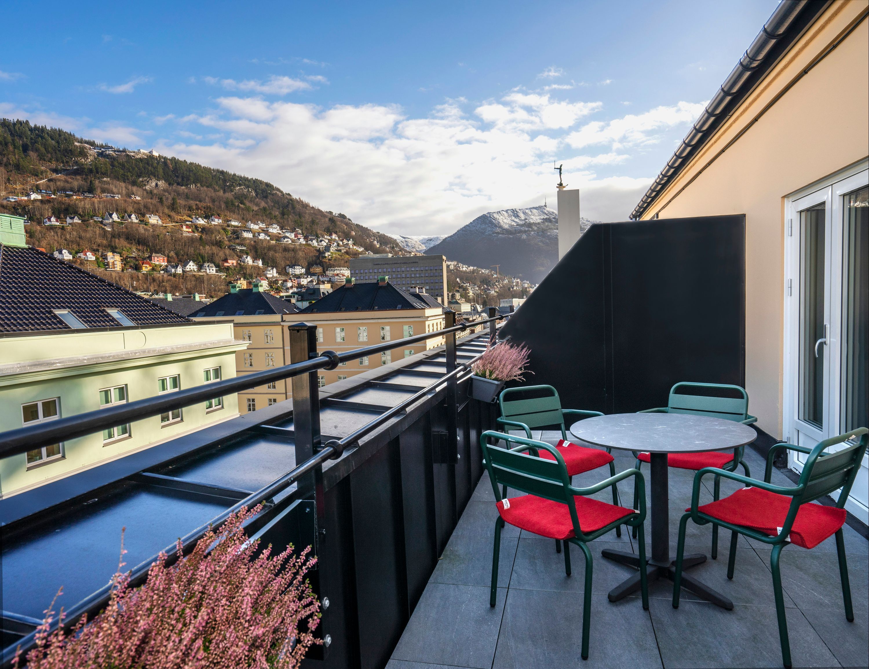 Thon Hotel Bristol, Bergen - ברגן - מרפסת