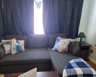Cozy 2-bedroom house in Haines Falls near Katterskill falls . - Haines Falls - Sala de estar