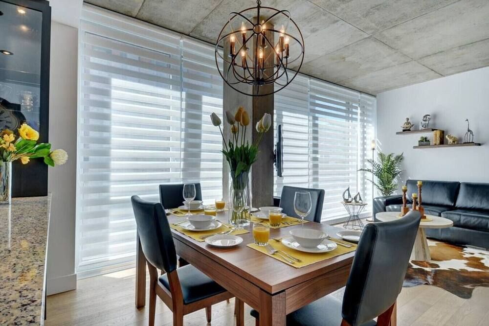 Les Immeubles Charlevoix - Le 760406 - קוויבק סיטי - חדר אוכל