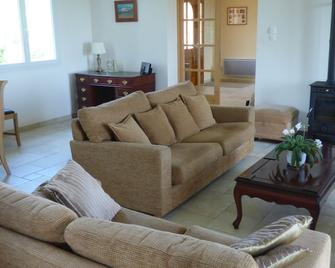 Villa with Stunning Views, Pool and Fast WiFi - Beaucaire - Sala de estar