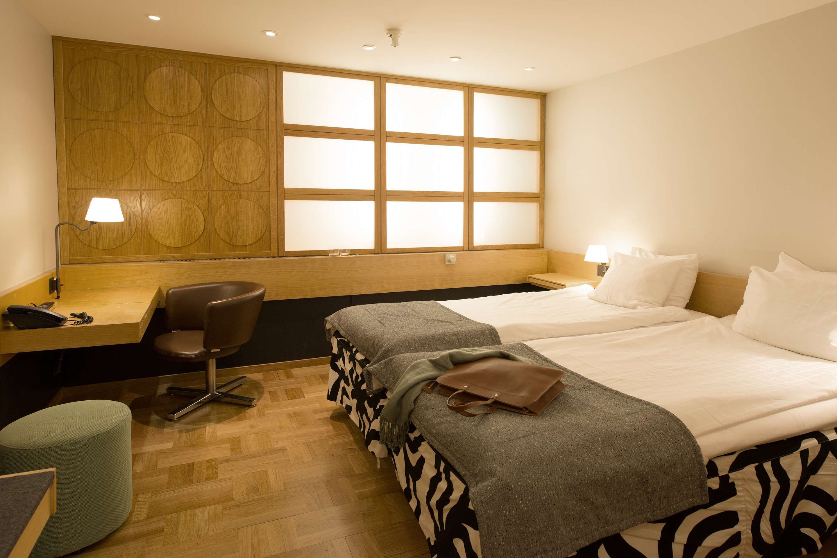 Bedroom view of Scandic St Jorgen