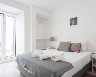 Castelo Picão Apartments - Lizbona - Sypialnia