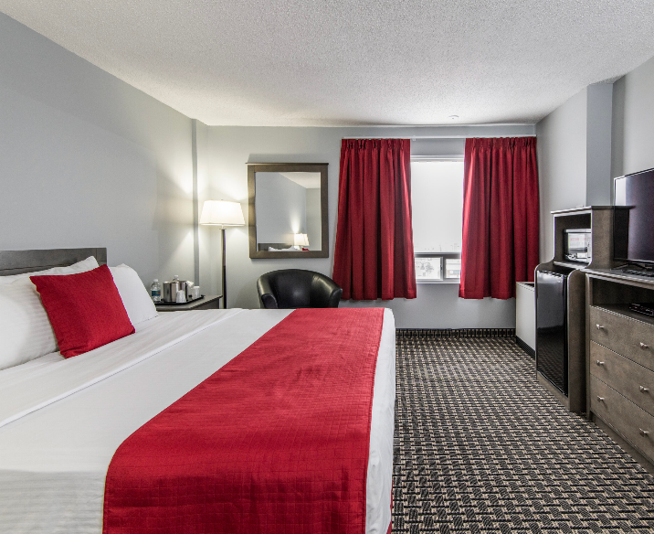 Paradise Inn & Conference Centre - Grande Prairie - Makuuhuone