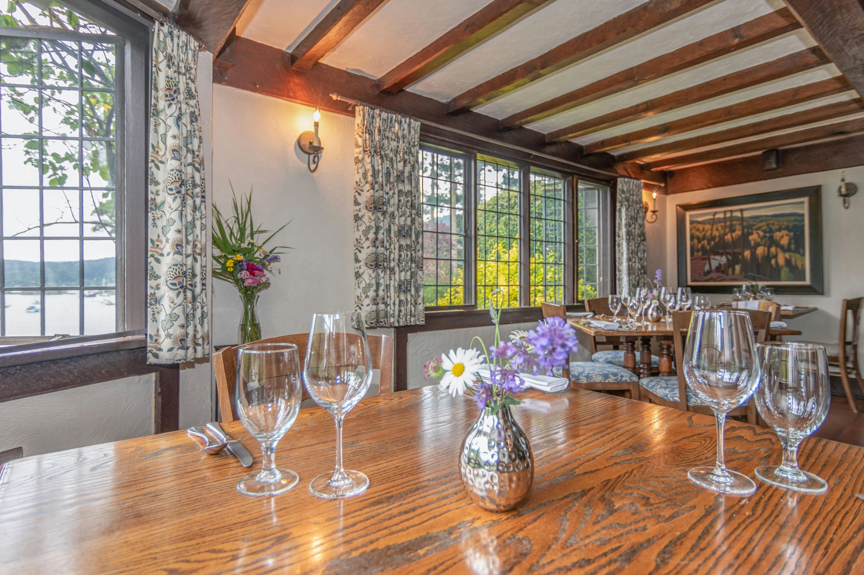 Hastings House Country House Hotel - Ganges - מסעדה