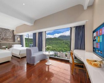 Shenzhen Haohai Hotel Apartment (Shenzhen Zhongying Street Yantian Port West Metro Station Branch) - 선전 - 침실