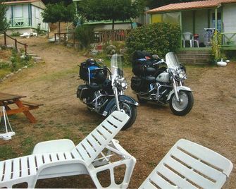 Pleasant cottage in a village near the best beaches - Casalabriva - Patio