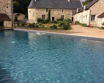 Country Cottage of the XIXth century in a domain of the XIVth century-Pond-Fishing - Noyant-de-Touraine - Piscina