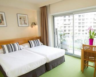 Hotel Zaragoza Plaza - Donostia-San Sebastián - Schlafzimmer