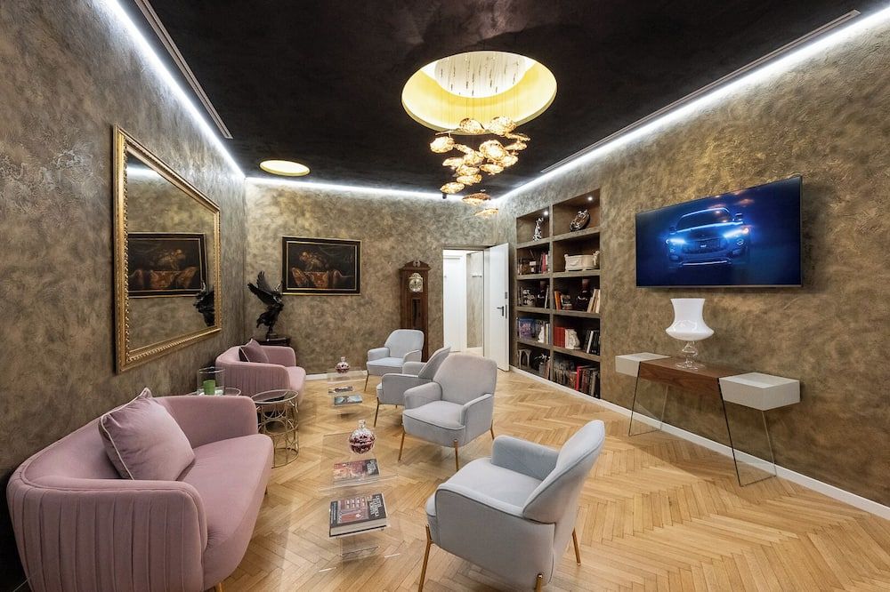 فندق كارافيتا - روما - ردهة