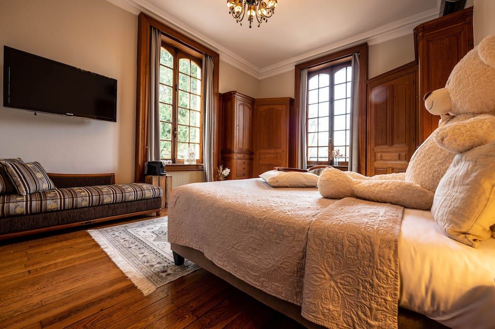 Hotel Ô Château - Hayange - Bedroom