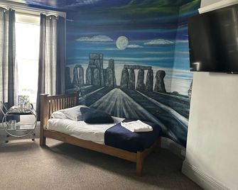 ستونهينج إن - ساليسبري - غرفة نوم