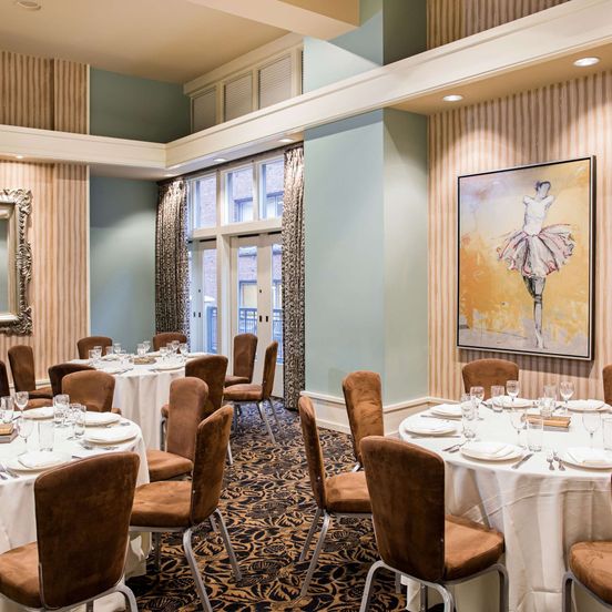 Banquet hall view of The Alexis Royal Sonesta Hotel Seattle