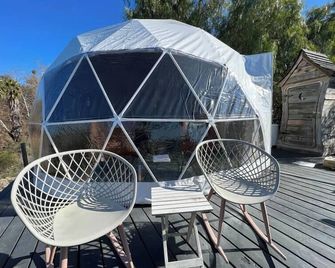 Sunset Dome - Outdoor Shower/Composting Toilet - Valley Center - Patio