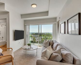 Lcf - Downtown Slc 1br - Queen + Sofa - Gym/Hot Tub - Paid Parking - Salt Lake City - Sala de estar