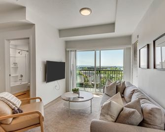 Lcf - Downtown Slc 1br - Queen + Sofa - Gym/Hot Tub - Paid Parking - סולט לייק סיטי - סלון