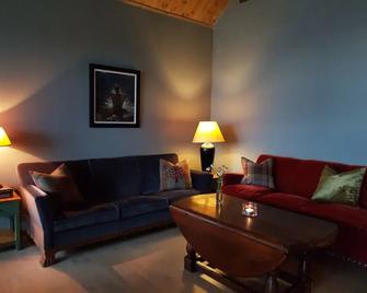 Villa Fjara sleeps 22 in 6 bedrooms - Stange - Living room