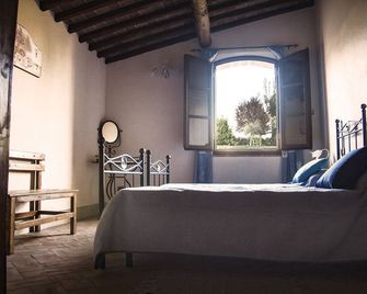 Holiday House San Pierino -Capanna .. Family Holiday 15 Minutes From Siena! - Monteroni d'Arbia - Спальня