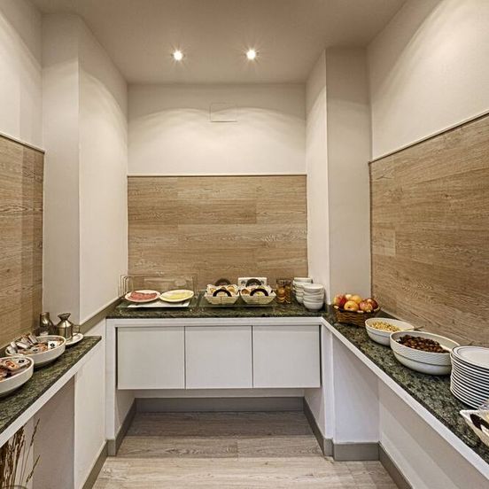 Buffet view of Hostal San Lorenzo