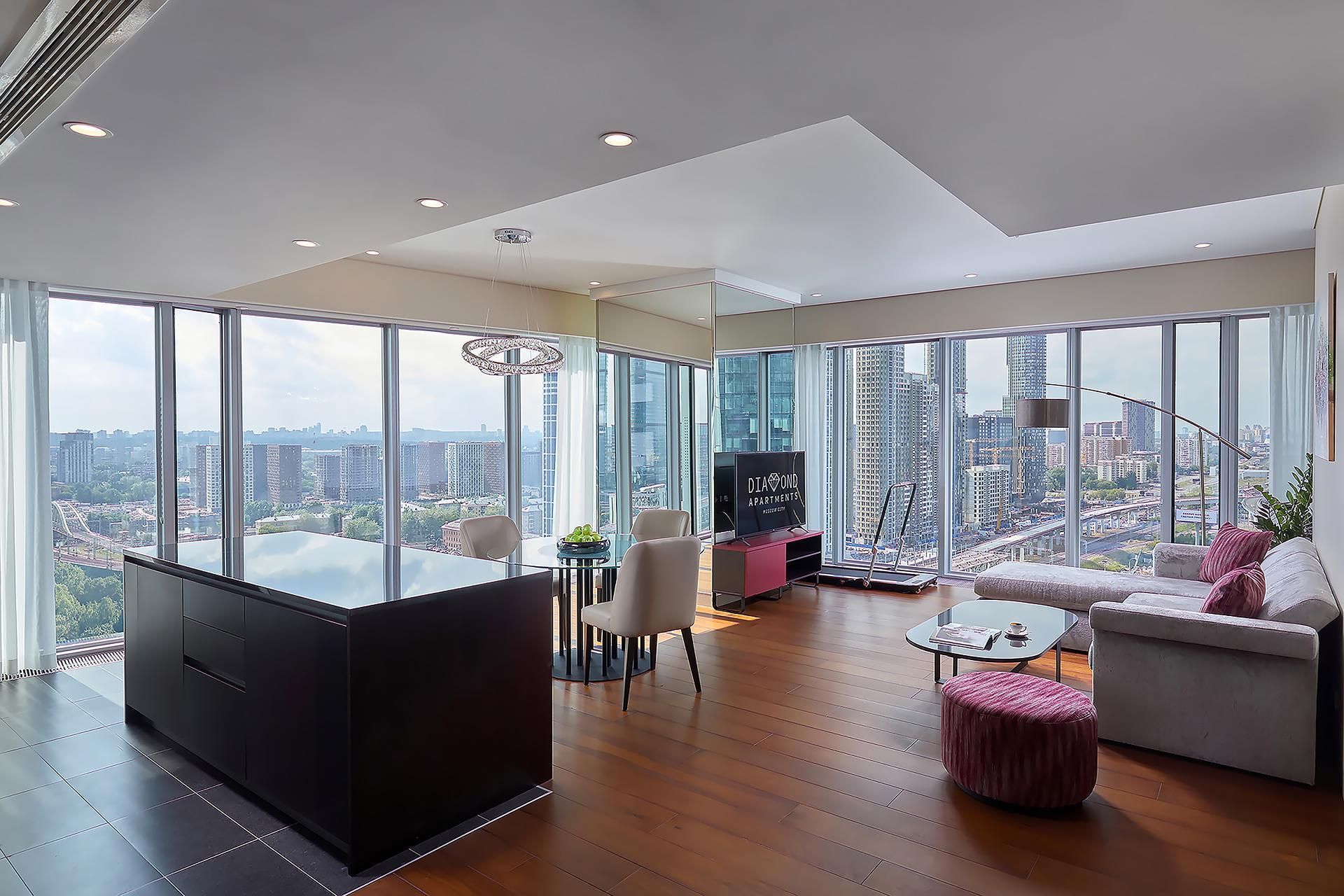 هوتل دايموند أبارتمنتس - موسكو - غرفة نوم