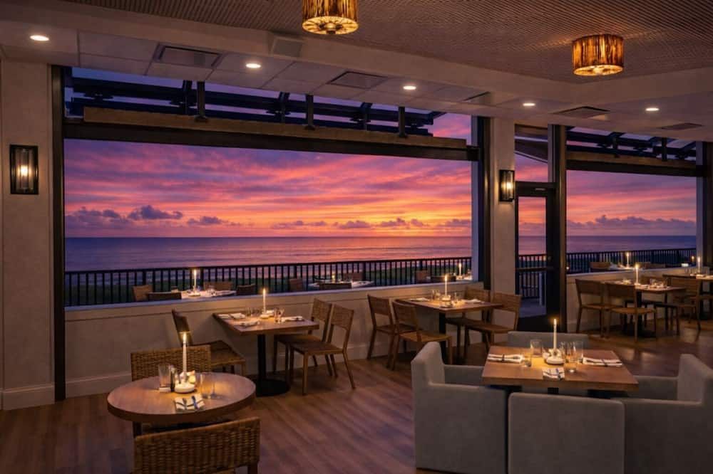 Ashore Resort & Beach Club - אושן סיטי - מסעדה