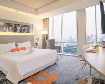 Harris Suites Fx Sudirman - ג'קרטה - חדר שינה