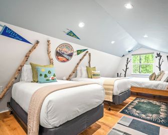 Laid Back Cabin 7 Mn To Glacier, Private - Coram - Bedroom