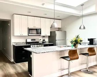 Beautiful skylight Inner Harbor Downtown Apartment - בולטימור - מטבח