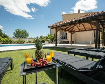 Wonderful private villa with A/C, WIFI, hot tub, private pool, TV, patio, pets allowed and parking - Raslina