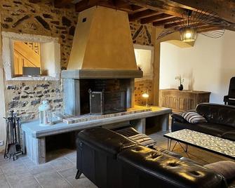 Les Janets 12 personnes - Saint-Sauveur-en-Puisaye - Sala de estar