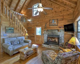 A Birds Eye View - Cherry Log, Ga - Cherry Log - Living room