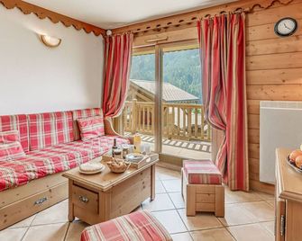 Premium Apartment 6 Ppl, Wifi, Parking, Pool & Spa - Champagny-en-Vanoise - Sala de estar