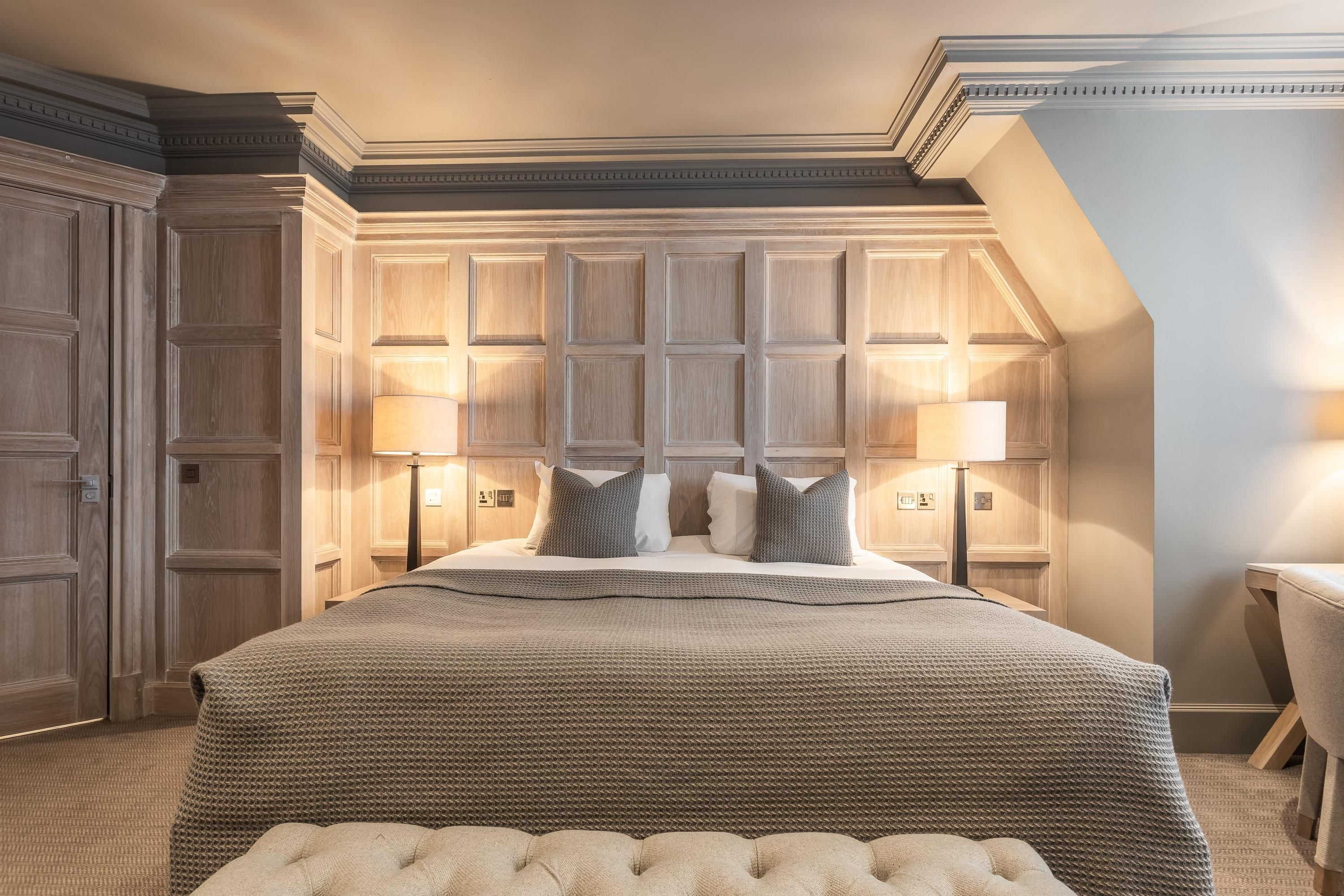 Bedroom view of The Scotsman Hotel