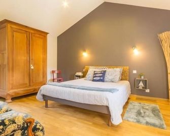 Spacieux écogîte en pierre avec jardin clos, proche de l'océan et des plages, tout confort - FR-1-306-1032 - Saint-Brevin-les-Pins - Chambre