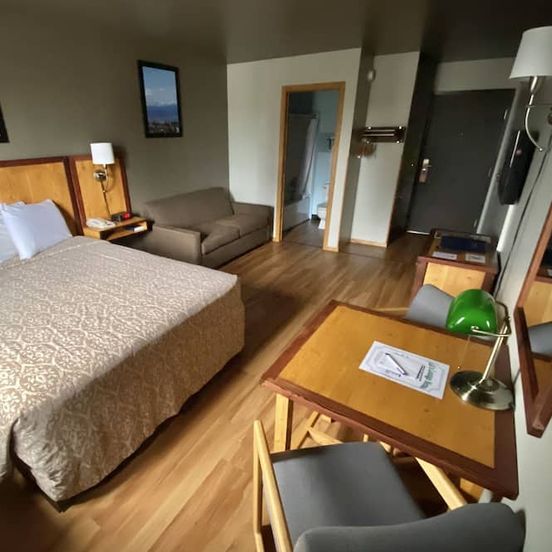 Bedroom view of Rocker Inn