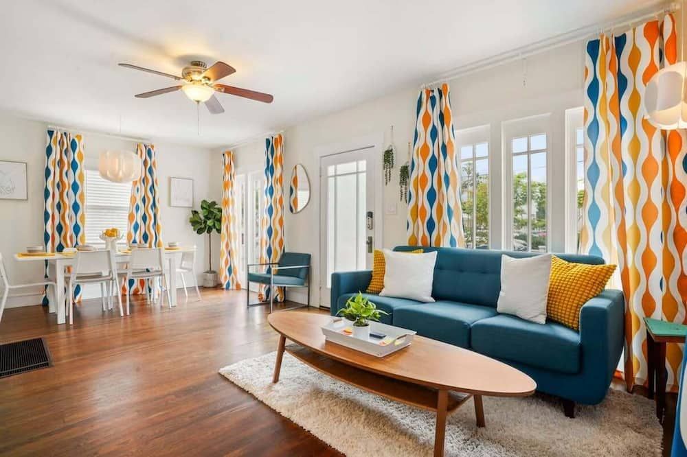 Bright And Quirky Hillcrest Craftsman - سان دييغو - غرفة معيشة
