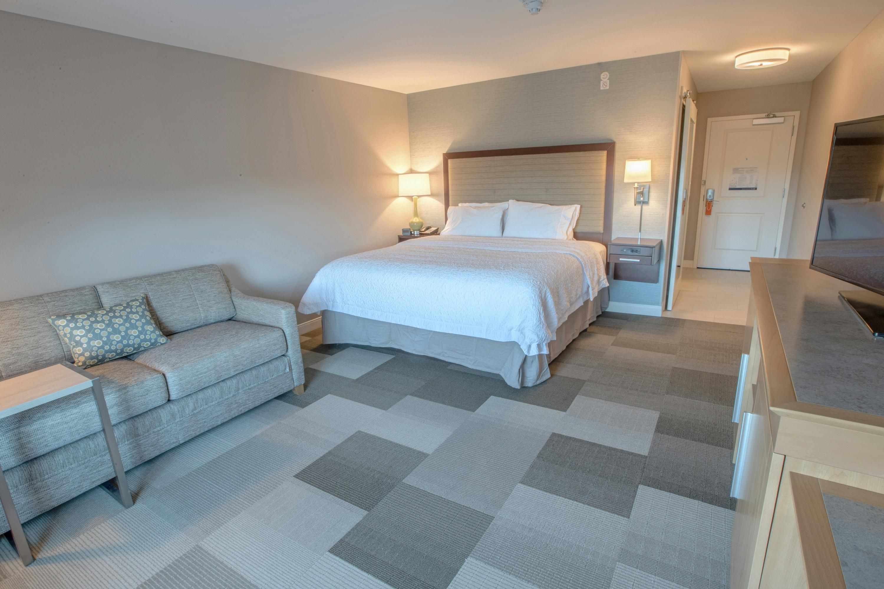 Hampton Inn Amesbury - Amesbury - Slaapkamer