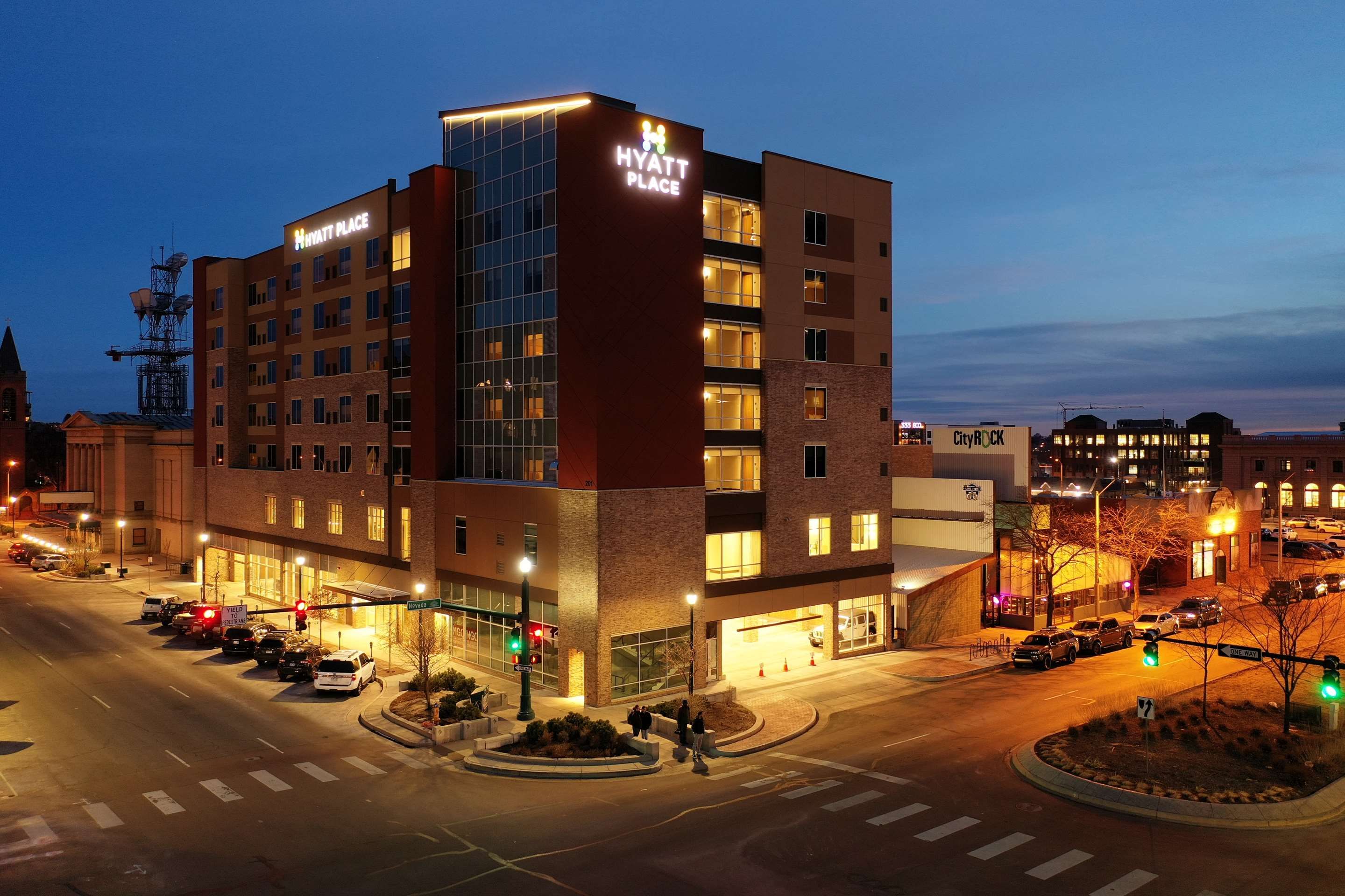 Building view of Hyatt Place Colorado Springs Downtown