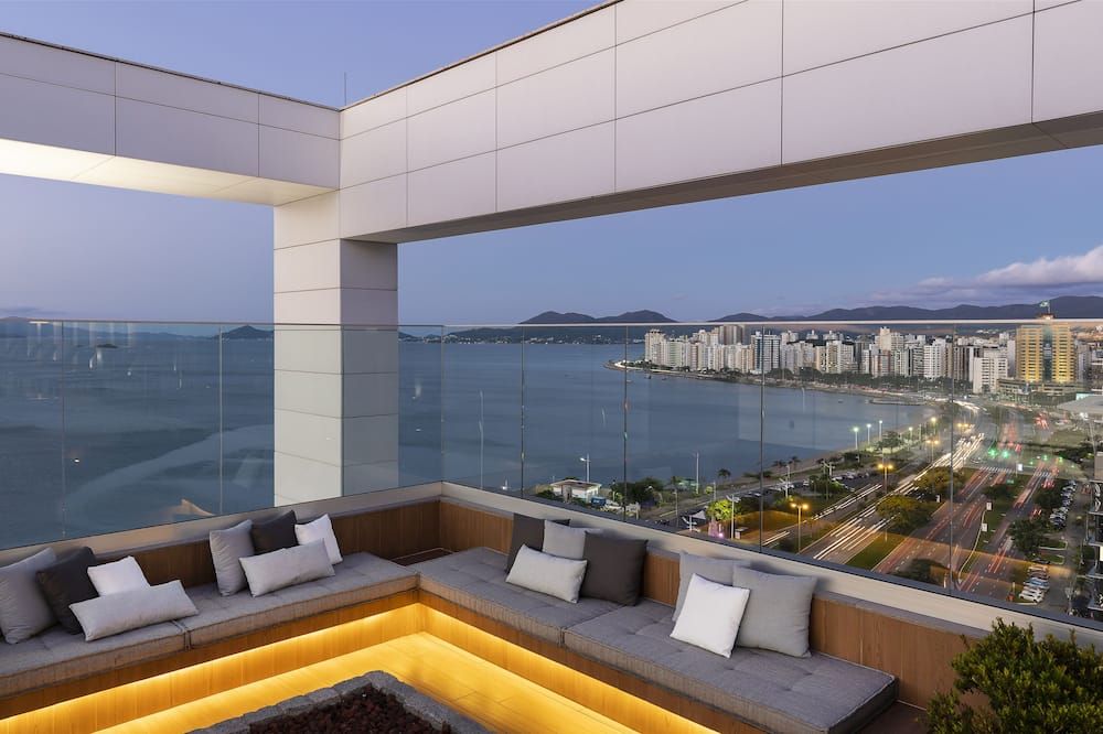 Lk Design Hotel Florianópolis - פלוריאנופוליס - מרפסת