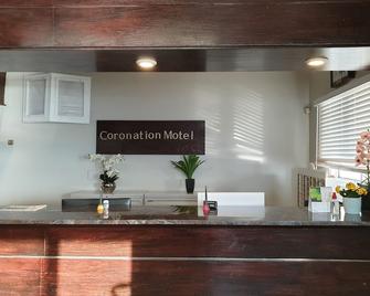 Coronation Motel - Coronation - Recepción