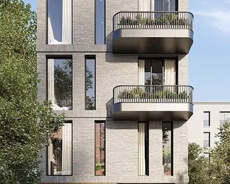 Brooklyn Modern 2BR Penthouse Condo with Luxe Comforts in Clinton Hill - Brooklyn - Edificio