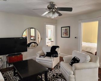 Charming 3-bedroom apartment in lovely Grand Rapids walk to downtown. - Grand Rapids - Living room