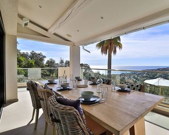 Modernes Ferienhaus La Petite Maure Mit - Roquebrune-sur-Argens - Balkon
