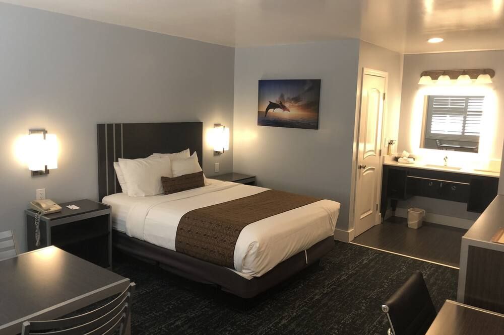 Pacific Inn Monterey - מונטריי - חדר שינה