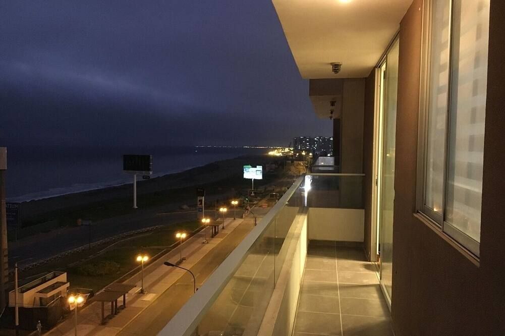 Ocean view apartment close to airport - Lima - Balcony