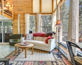 Idaho Springs Cabin with Hot Tub on Half Acre! - Idaho Springs - Living room