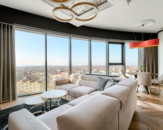 Margi Dali Apartament Prestige Lux Hanza Tower - Szczecin - Living room